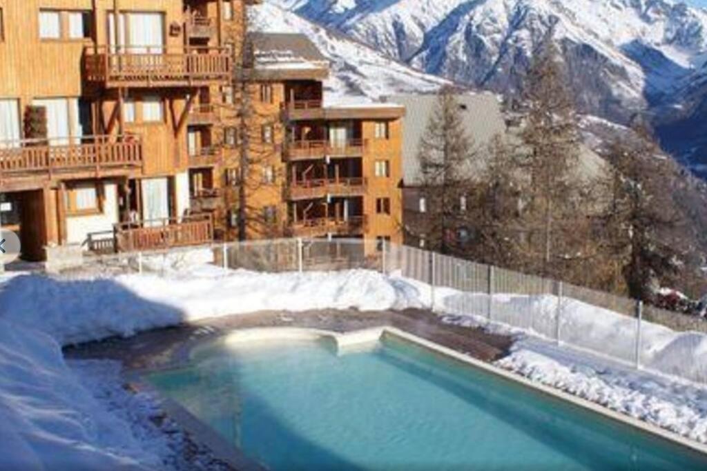 Chalet 4 Pers. Piscine Et Literie Toute Neuve. Puy-Saint-Vincent Exterior photo